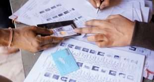 लोकसभा निवडणुकीच्या पहिल्या टप्प्यातील पाच मतदारसंघात ५४ टक्के मतदान