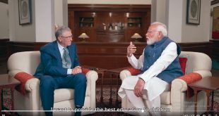 पंतप्रधान नरेंद्र मोदी आणि बिल गेट्स यांच्यात AI वर चर्चा